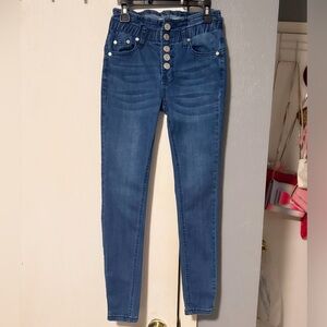 Blue High-Waisted Women Jeans